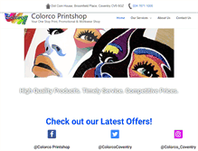 Tablet Screenshot of colorco.co.uk